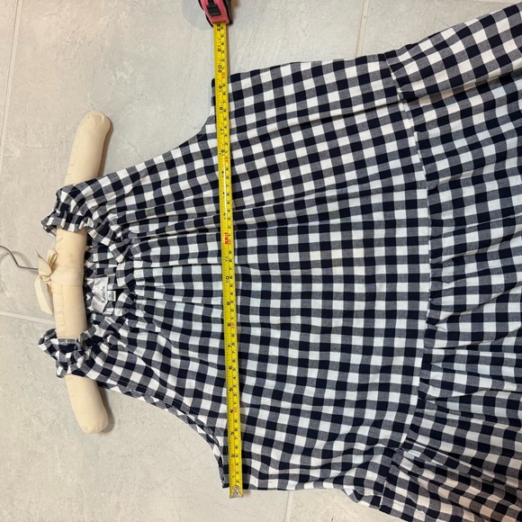 Signature Women's Black and White Gingham Dress EUC - Picture 5 of 8